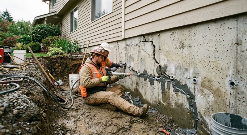 Basement Foundation Repair in Covington, KY