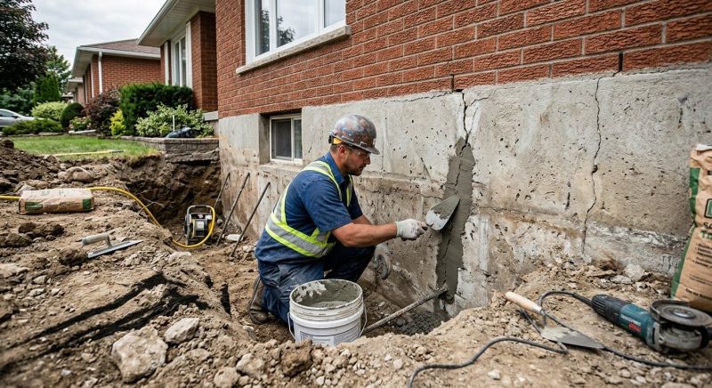 Basement Foundation Repair in Monroe, OH