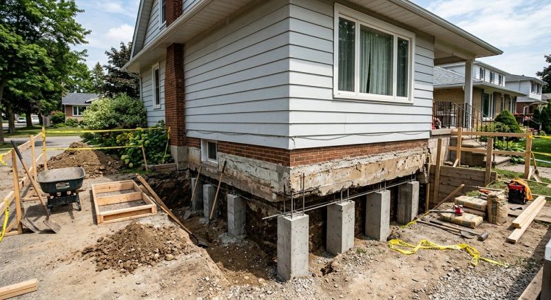 Basement Underpinning in Maineville, OH