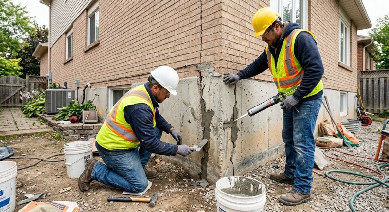 Building Foundation Repair in Miamisburg, OH