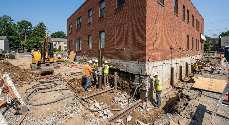 Building Foundation Repair in Monroe, OH