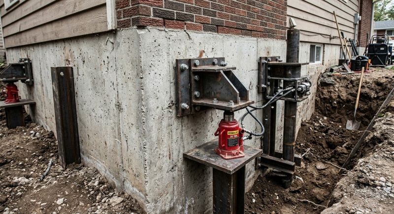 Concrete Foundation Leveling in Bellbrook, OH