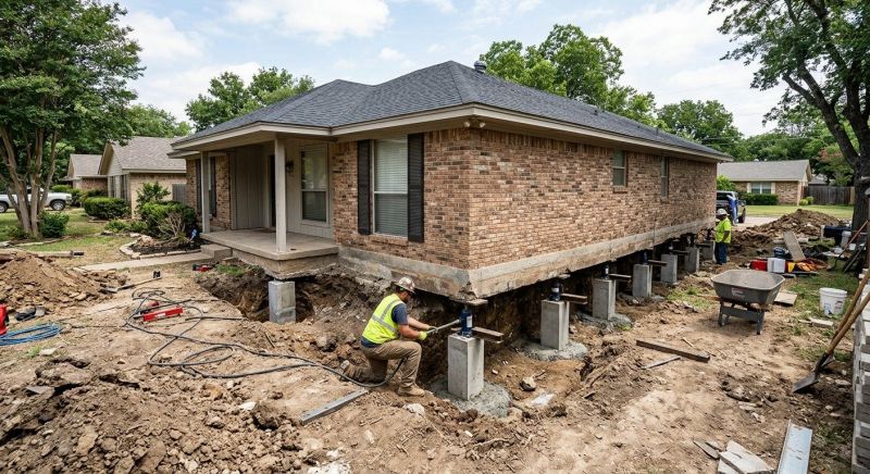 Concrete Foundation Leveling in Blanchester, OH