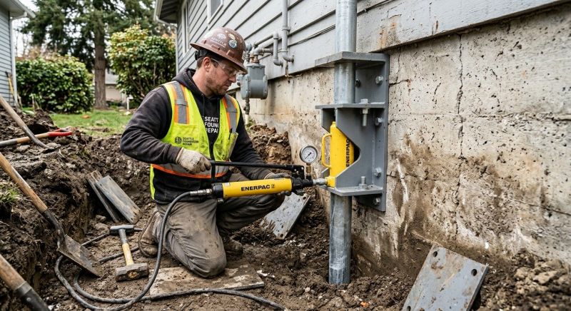 Concrete Foundation Leveling in Spring Valley, OH