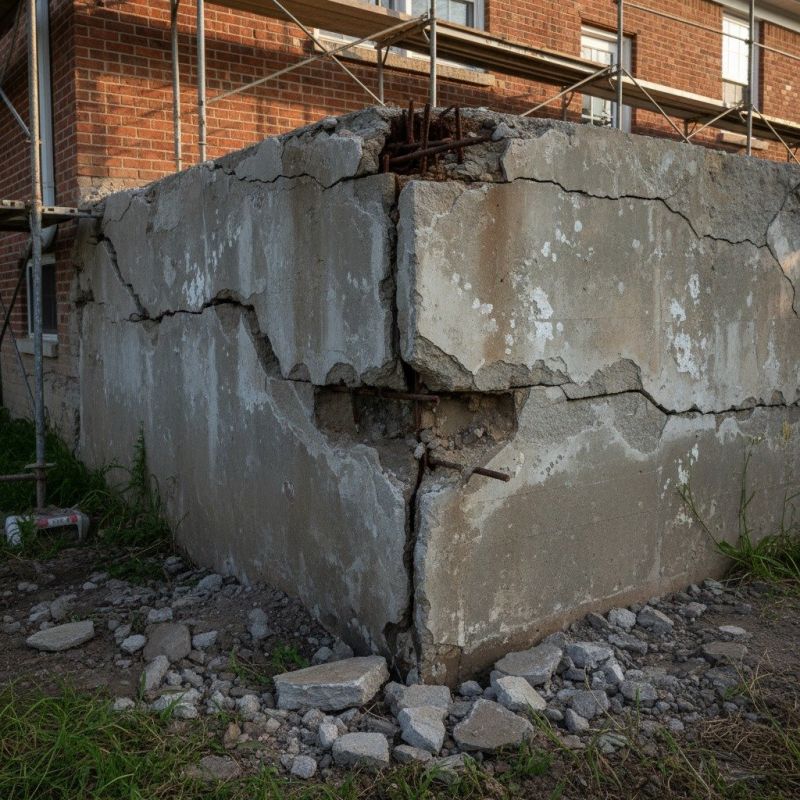 Cracked Foundation Repair in Middletown, OH