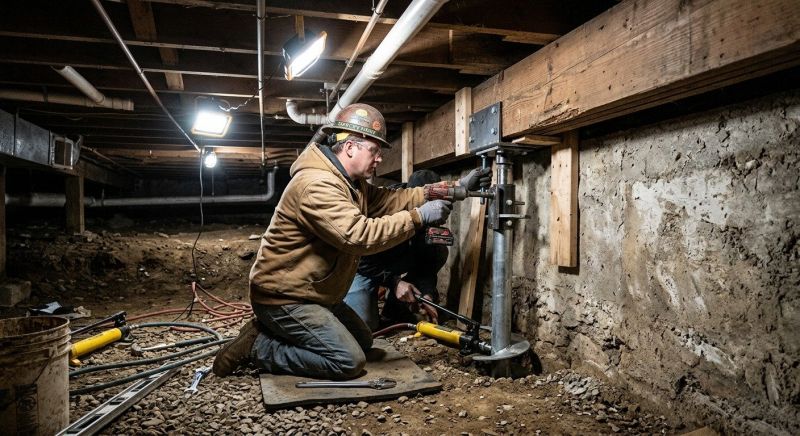 Crawl Space Leveling in Maineville, OH