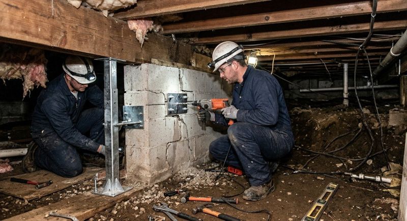 Crawlspace Foundation Repair in Miamitown, OH