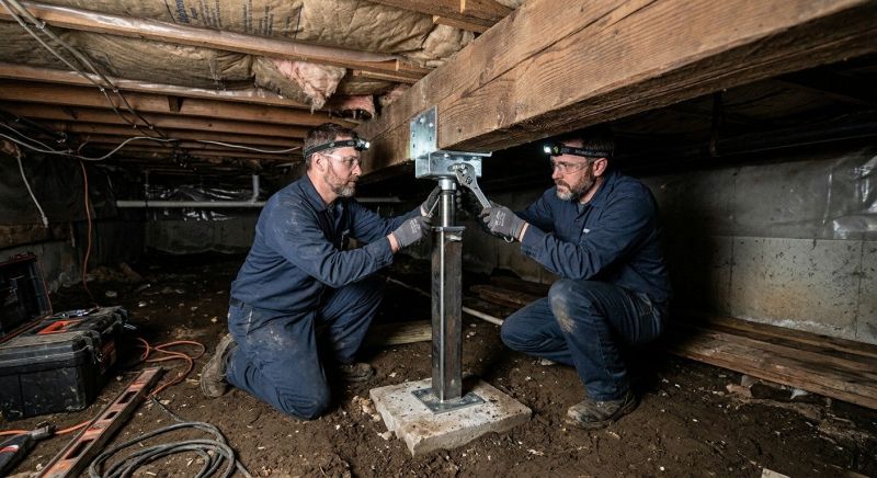 Crawlspace Foundation Repair in Milford, OH