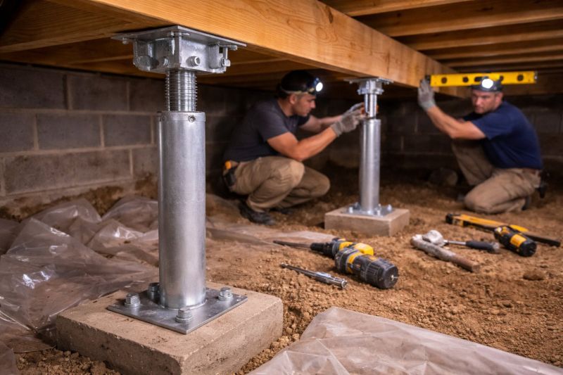Crawlspace Structural Repair in Maineville, OH