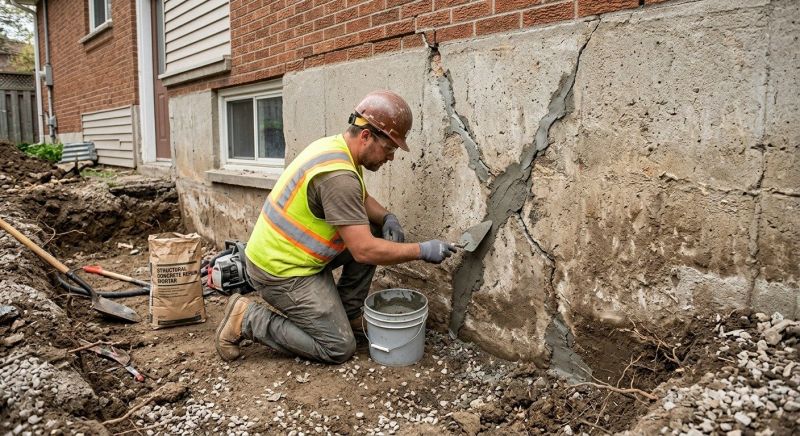 Foundation Crack Repair in Covington, KY