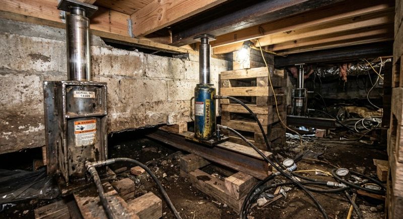 Foundation Jacking in Clermont County, OH