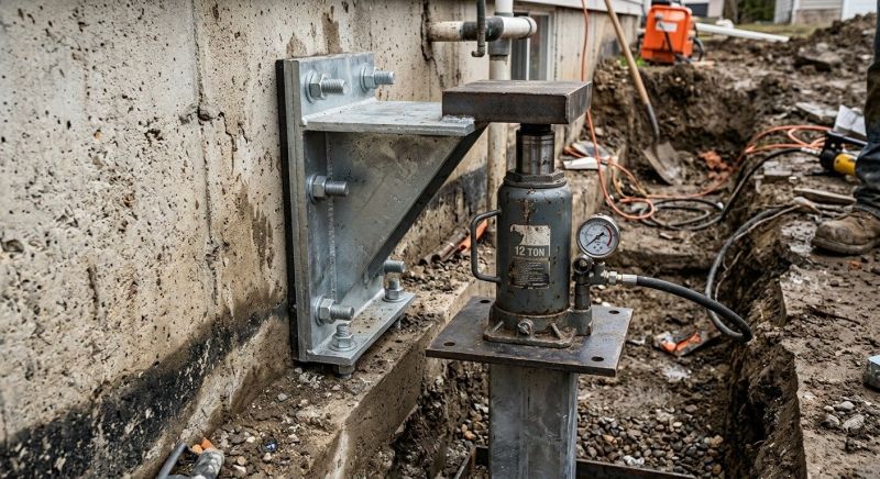 Foundation Jacking in Lebanon, OH