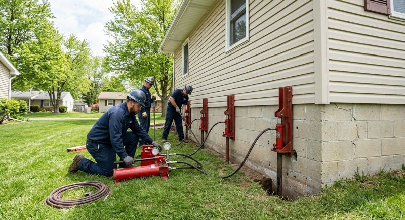Foundation Jacking in Miamitown, OH