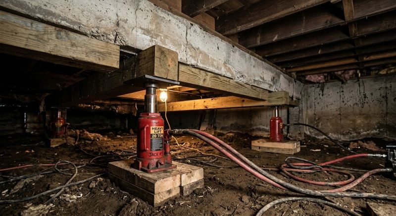 Foundation Jacking in Miamitown, OH