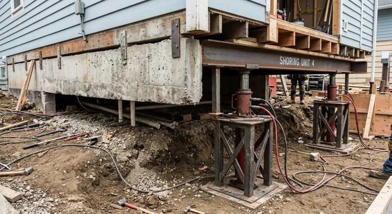 Foundation Jacking in Middletown, OH