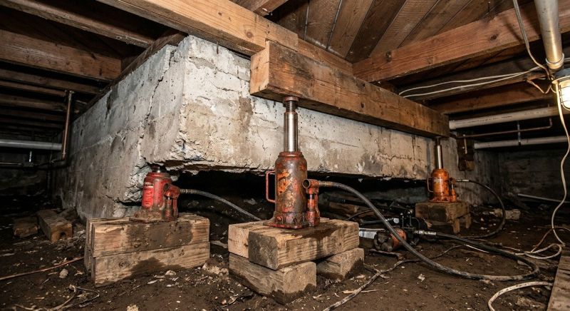 Foundation Jacking in Newport, KY