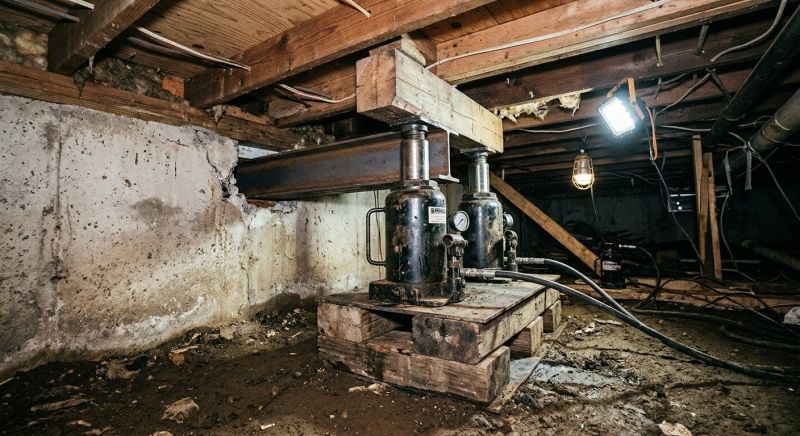 Foundation Jacking in Springboro, OH