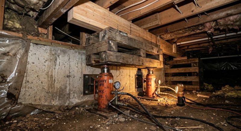Foundation Jacking in Trenton, OH
