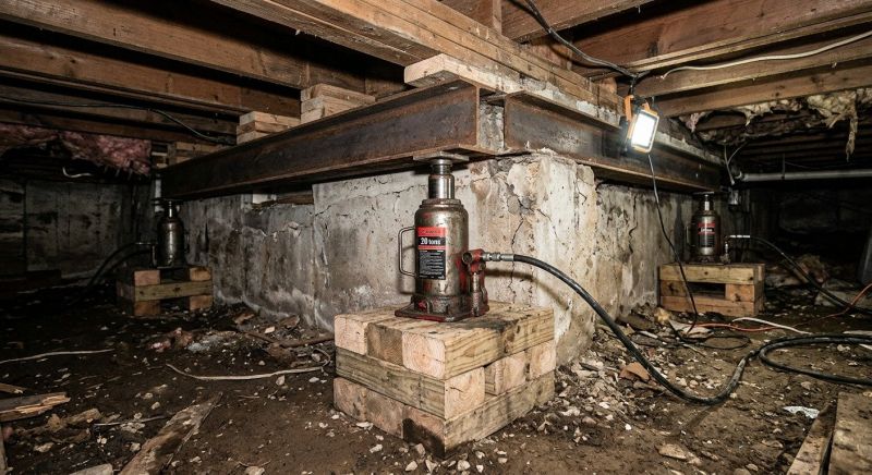 Foundation Jacking in Trenton, OH