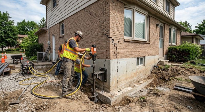 Foundation Lifting in Batavia, OH