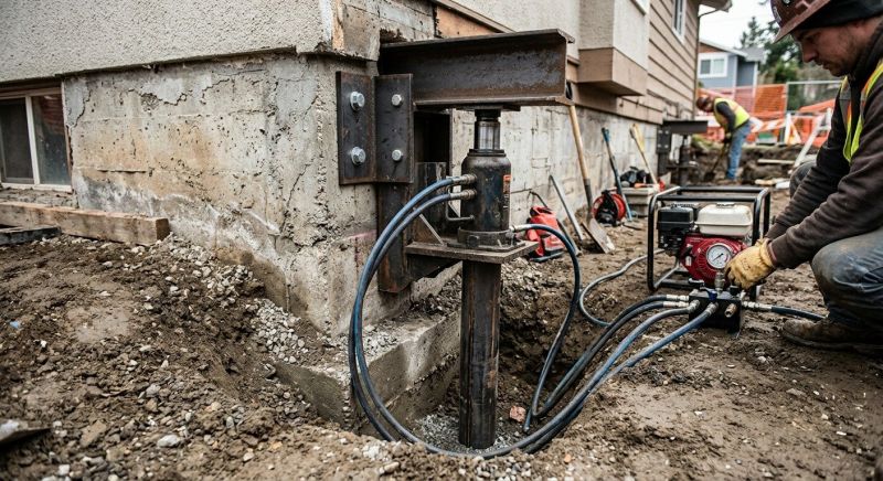 Foundation Lifting in Cincinnati, OH
