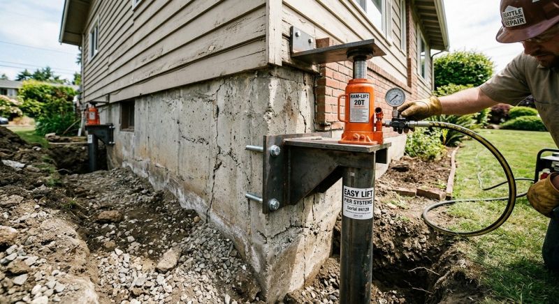 Foundation Lifting in Franklin, OH