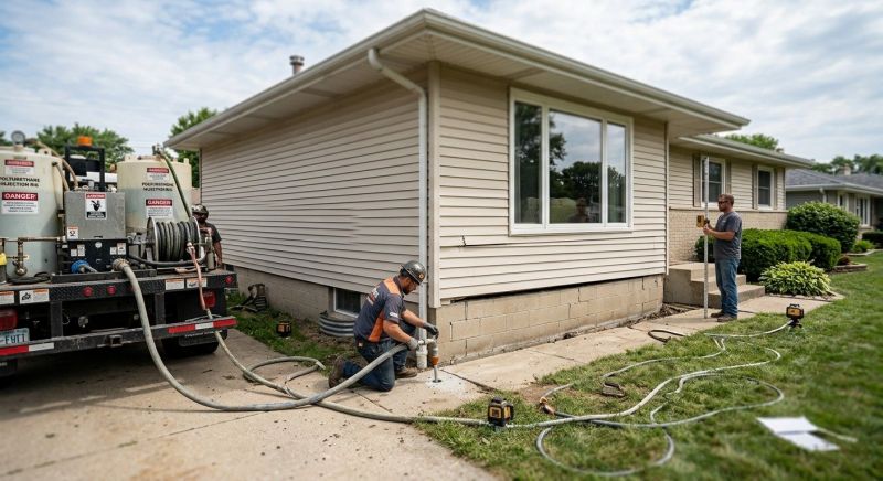 Foundation Lifting in Miamitown, OH