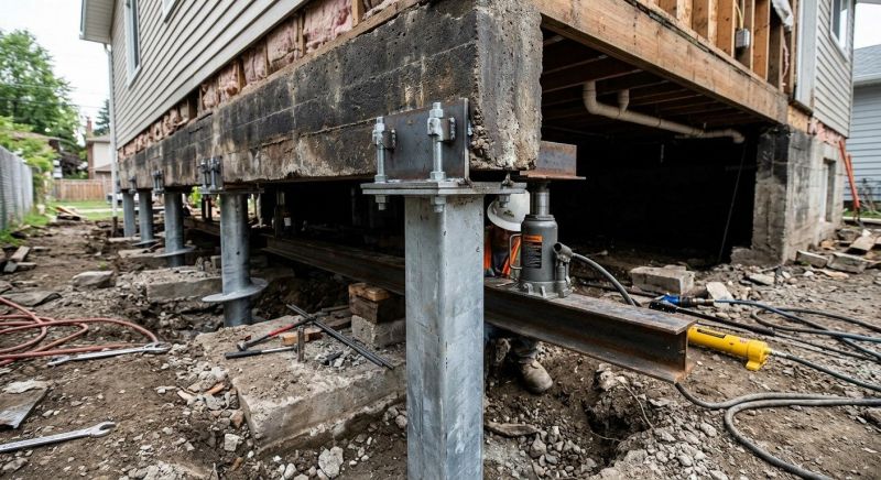 Foundation Raising in Lebanon, OH