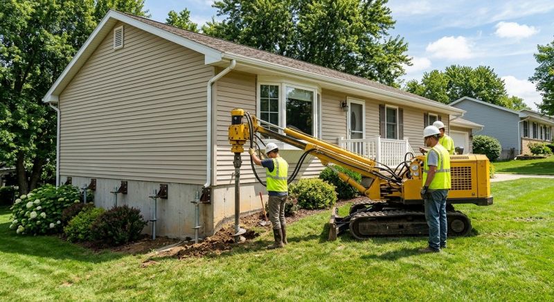 Foundation Raising in Middletown, OH