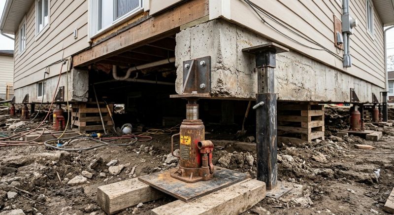 Foundation Raising in Middletown, OH