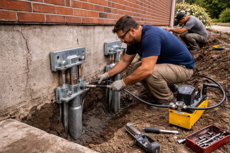 Foundation Repair in Spring Valley, OH
