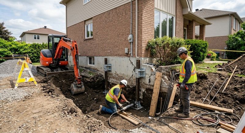 Foundation Repair in Spring Valley, OH