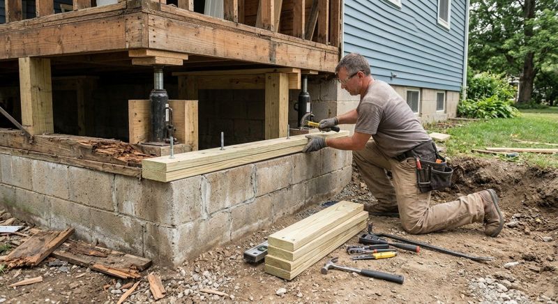Foundation Repair in Williamsburg, OH