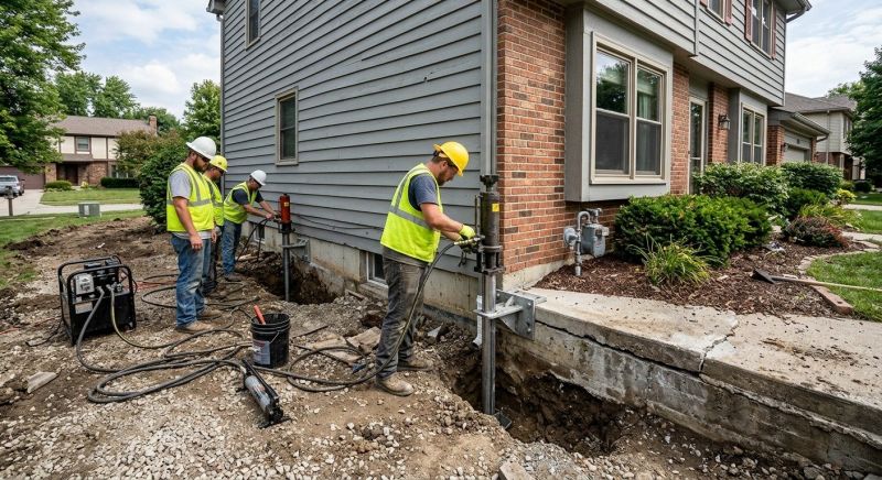 Foundation Stabilizing in Butler County, OH