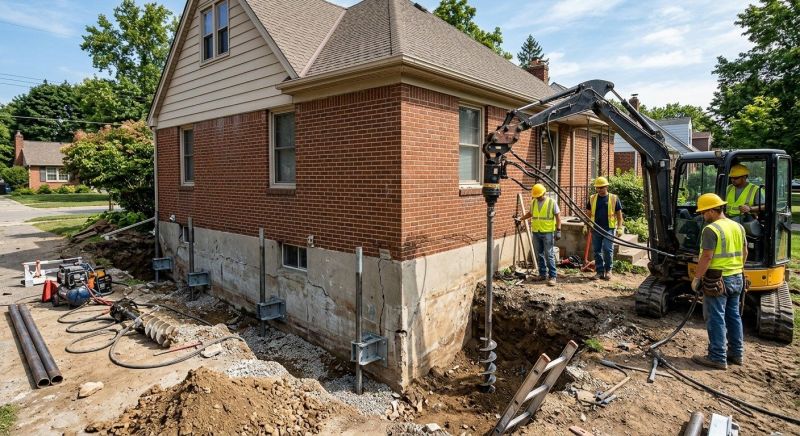 Foundation Stabilizing in Cincinnati, OH