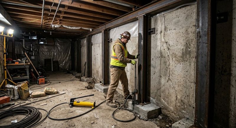 Foundation Stabilizing in Franklin, OH