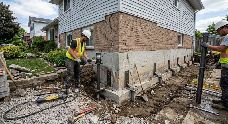 Foundation Stabilizing in Miamitown, OH
