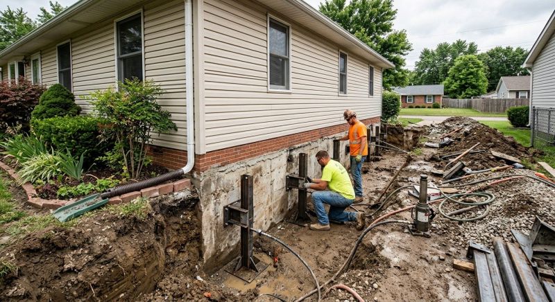 Foundation Stabilizing in Monroe, OH