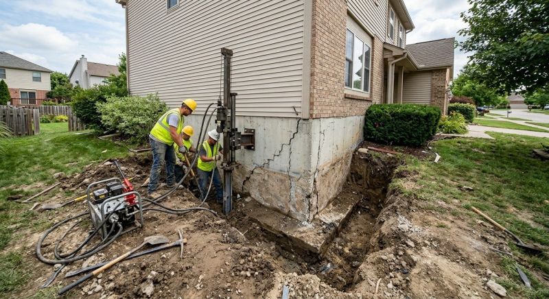 Foundation Stabilizing in Morrow, OH