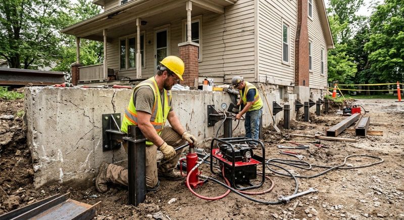 Foundation Stabilizing in Warren County, OH