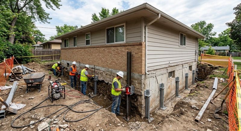 Foundation Strengthening in Maineville, OH