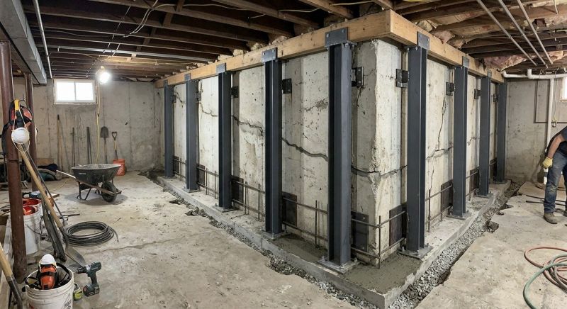 Foundation Strengthening in Maineville, OH