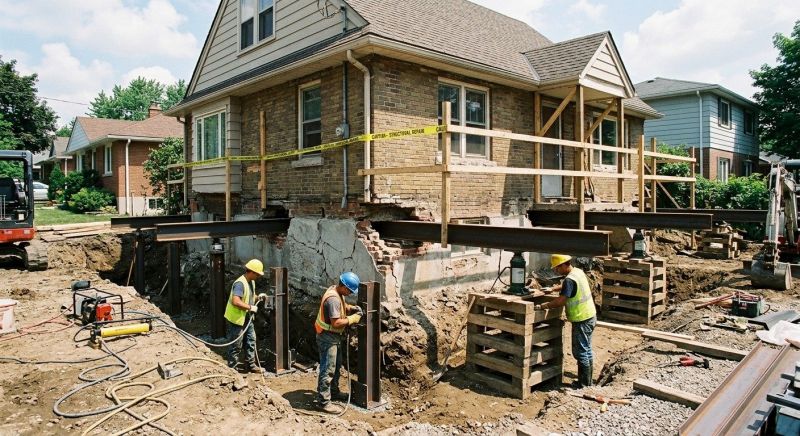 Foundation Structural Repair in Amelia, OH
