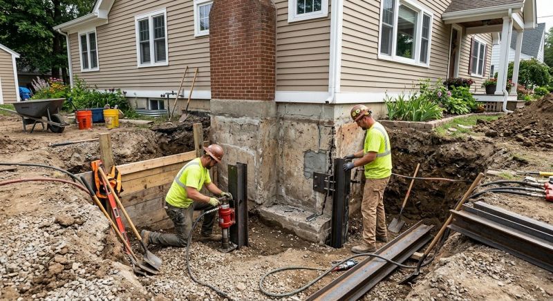 Foundation Structural Repair in Bellbrook, OH