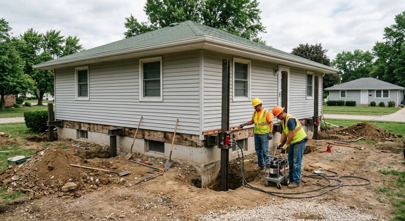 Home Foundation Leveling in Maineville, OH