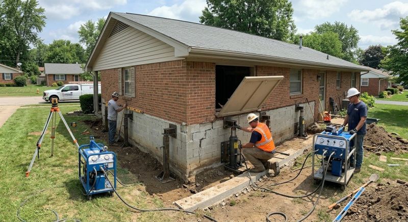 Home Foundation Leveling in Miamitown, OH