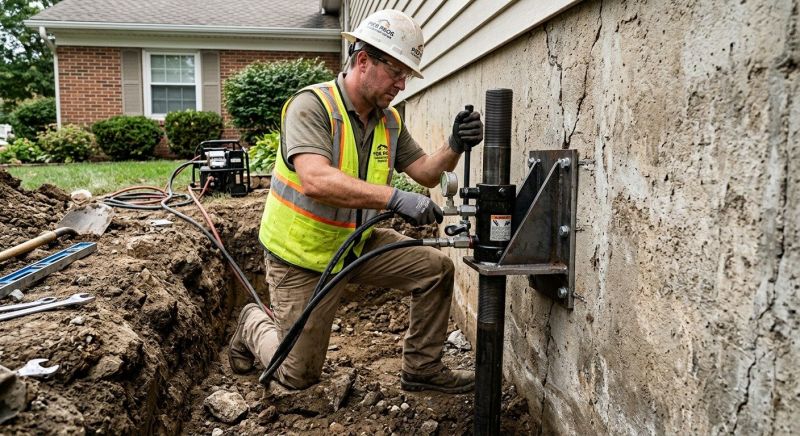 Home Foundation Leveling in Morrow, OH