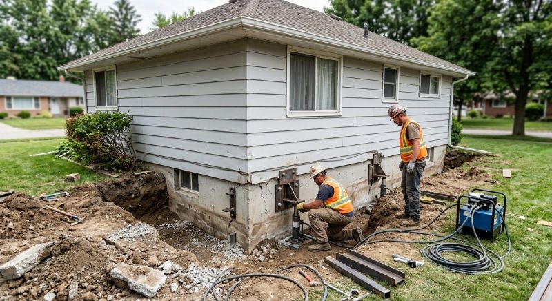 Home Foundation Repair in Monroe, OH