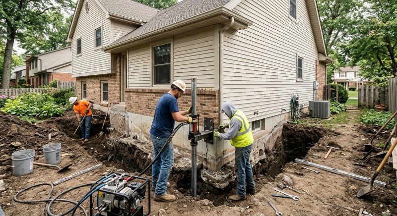 Home Foundation Repair in West Chester, OH