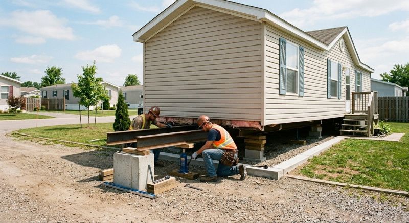 House Leveling in Amelia, OH